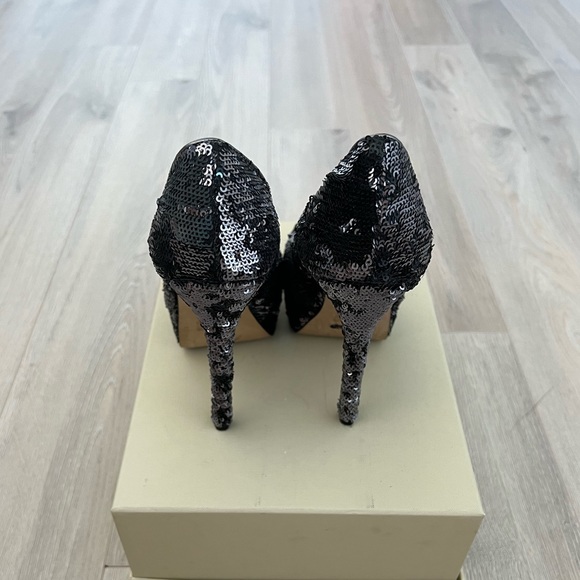 Steve Madden Sequin Platform Pumps - Picture 2 of 6